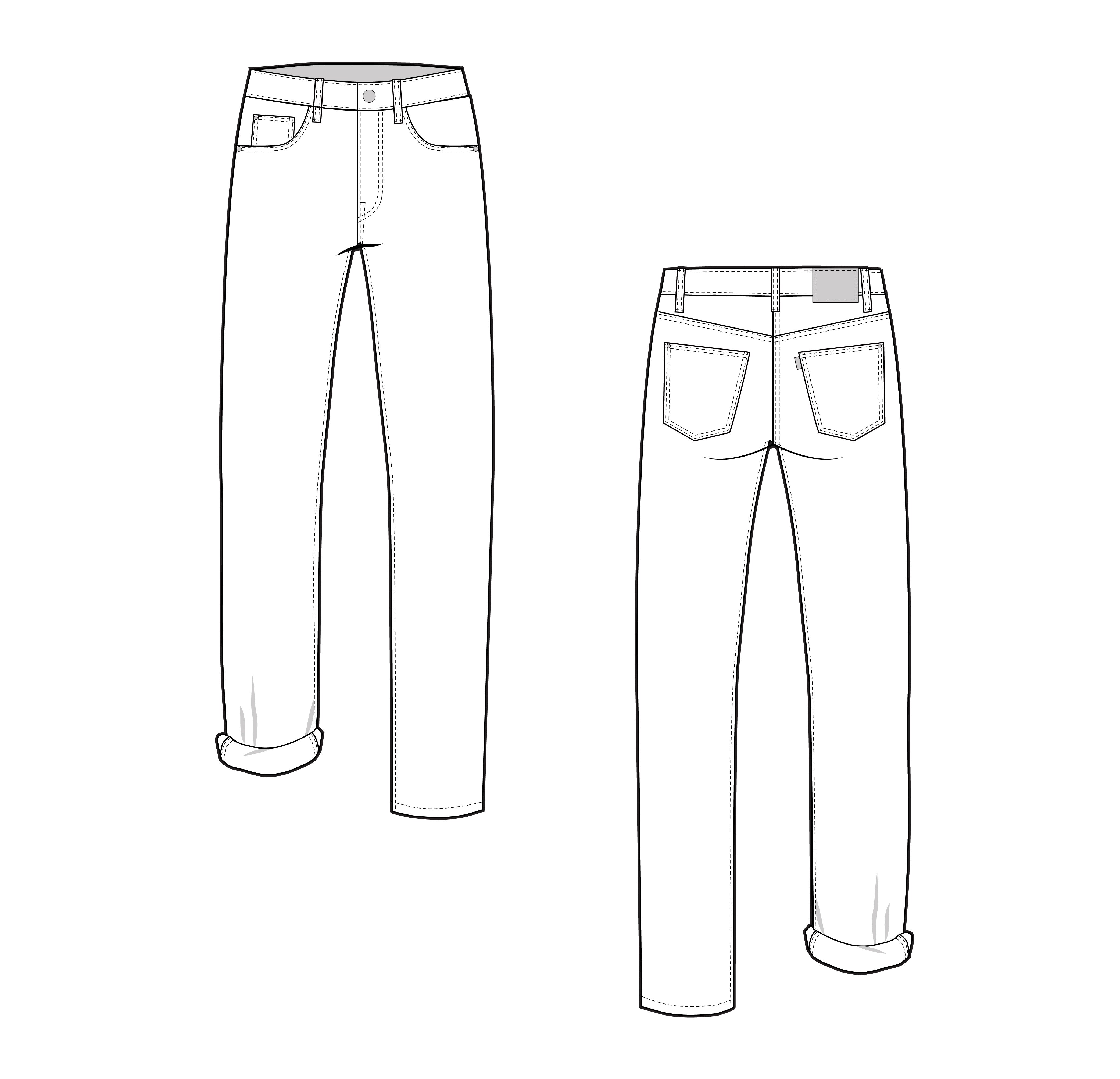 Morgan Jeans Pattern