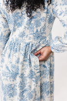 OODI gathered midi dress