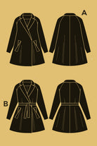 Opium Coat Pattern
