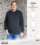 Crew pullover for men (PDF)