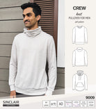 Crew pullover for men (PDF)