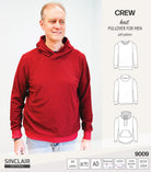 Crew pullover for men (PDF)