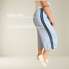 PT003 - Pantalon 3 en 1 à taille nouée