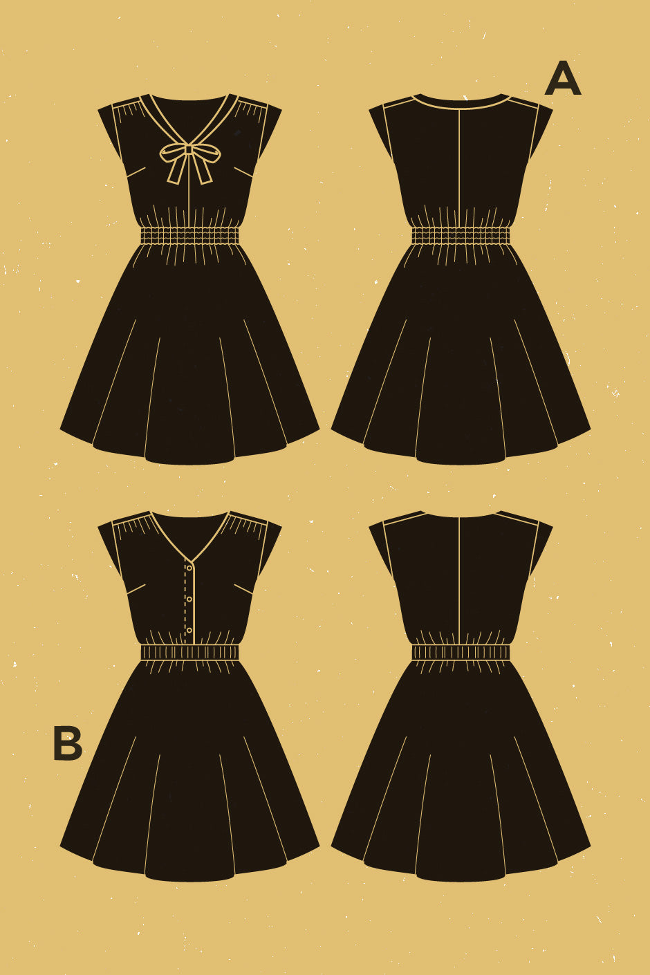 Réglisse Dress Pattern