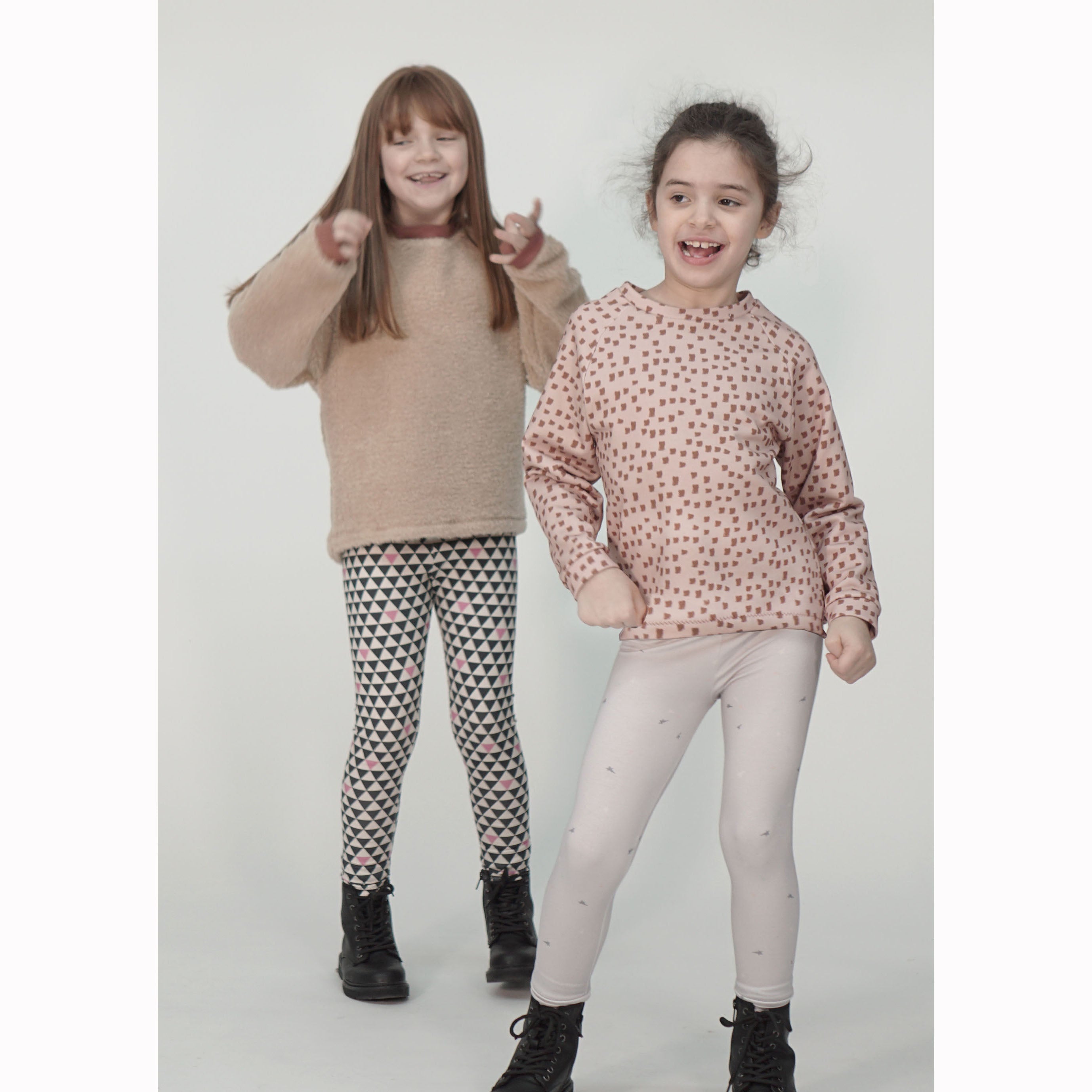 Roux Children's Legging PDF Sewing Pattern - Unisex, Girls& Boys, Sizes 1-11 years