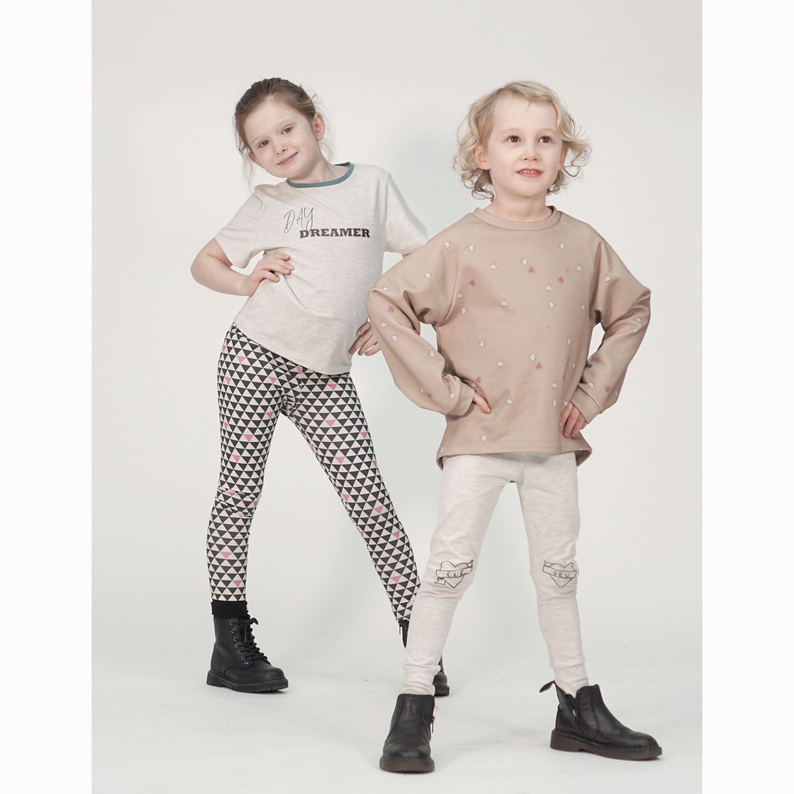 Roux Children's Legging PDF Sewing Pattern - Unisex, Girls& Boys, Sizes 1-11 years