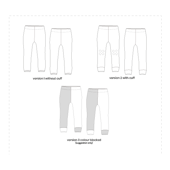 Scout Baby Legging PDF Sewing Pattern