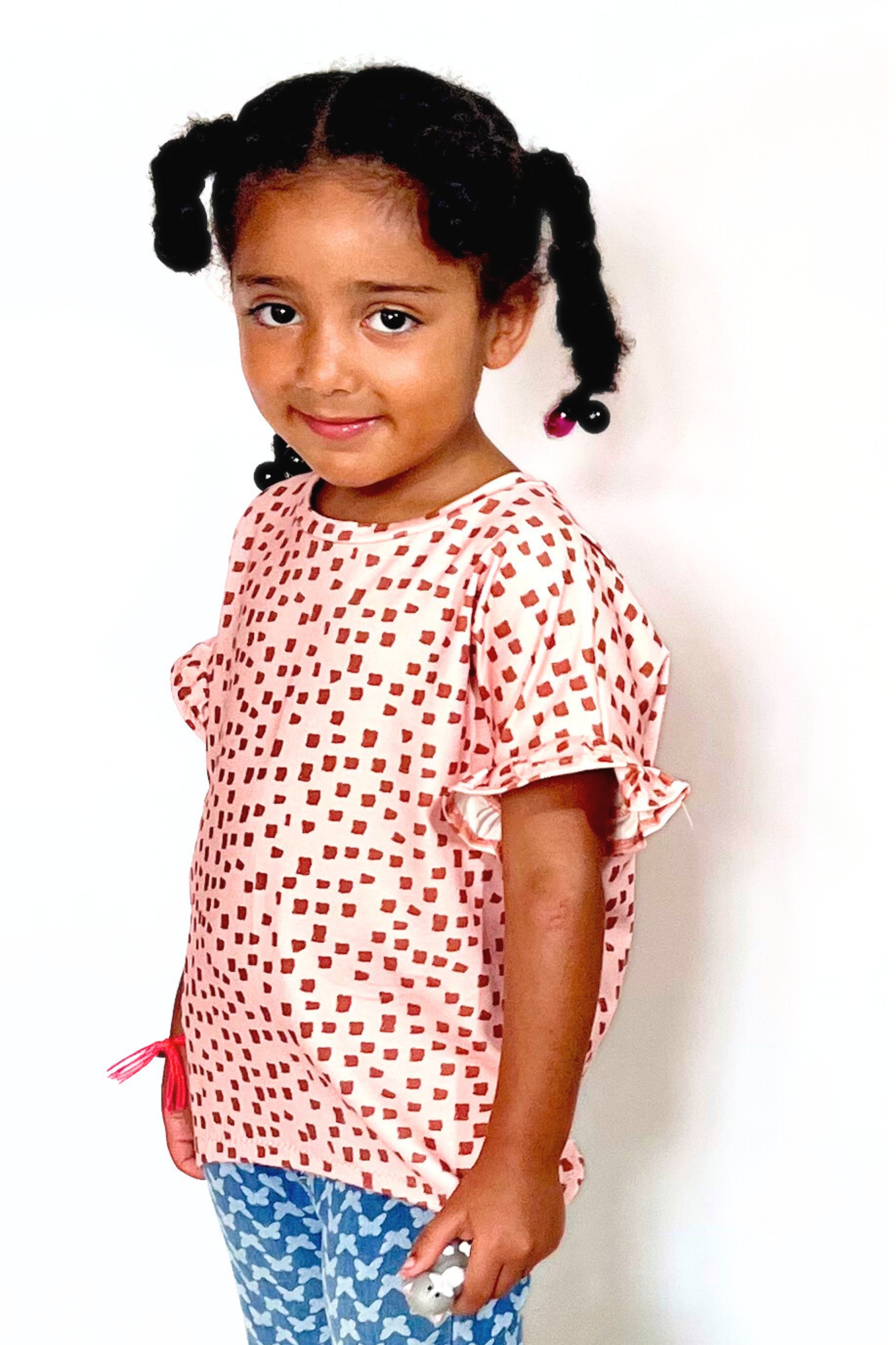 Kids Slouchy Tee Pack PDF Sewing Pattern - 1-11 years
