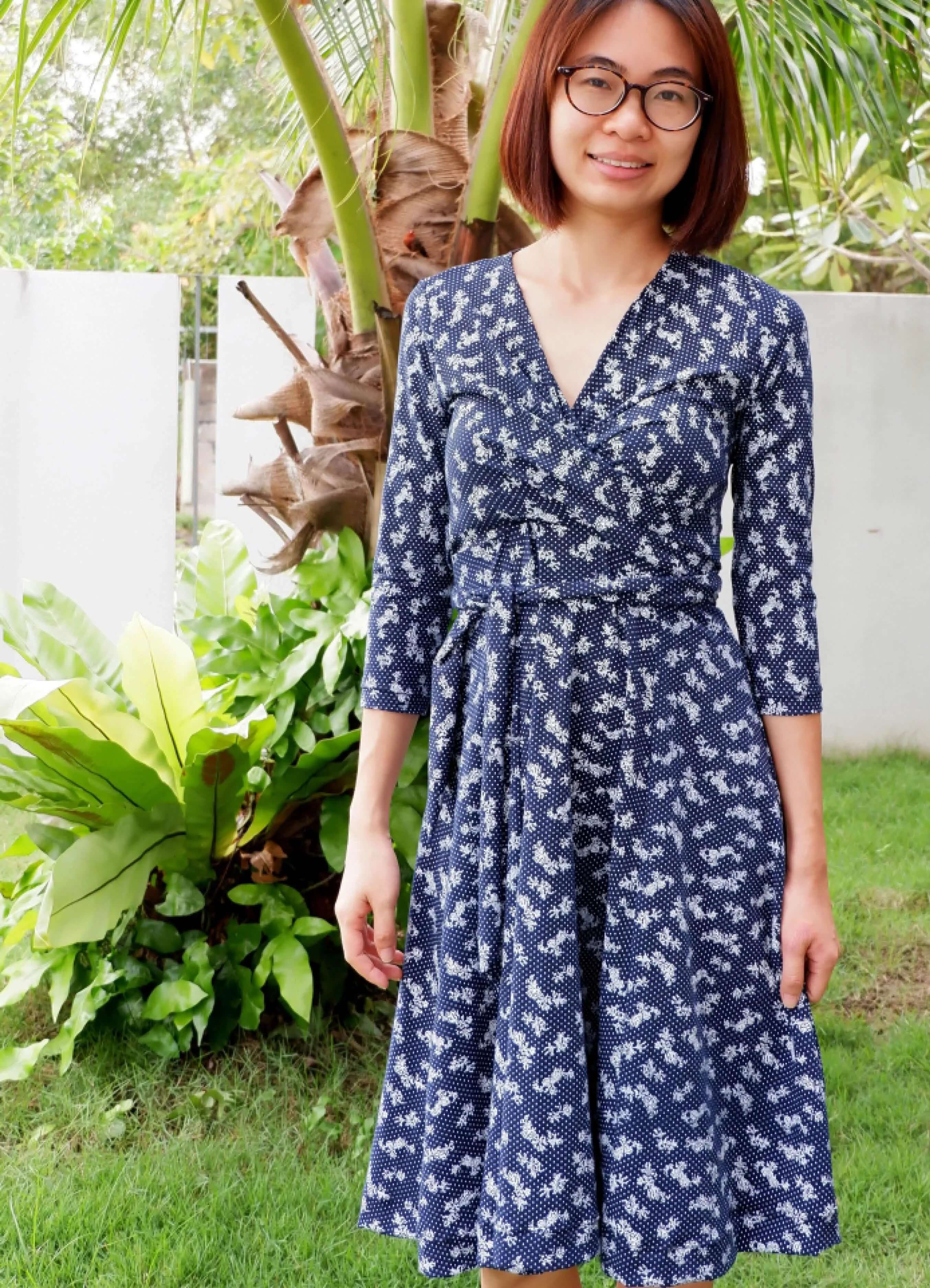 Wanda Wrap Dress Pattern Wardrobe By Me