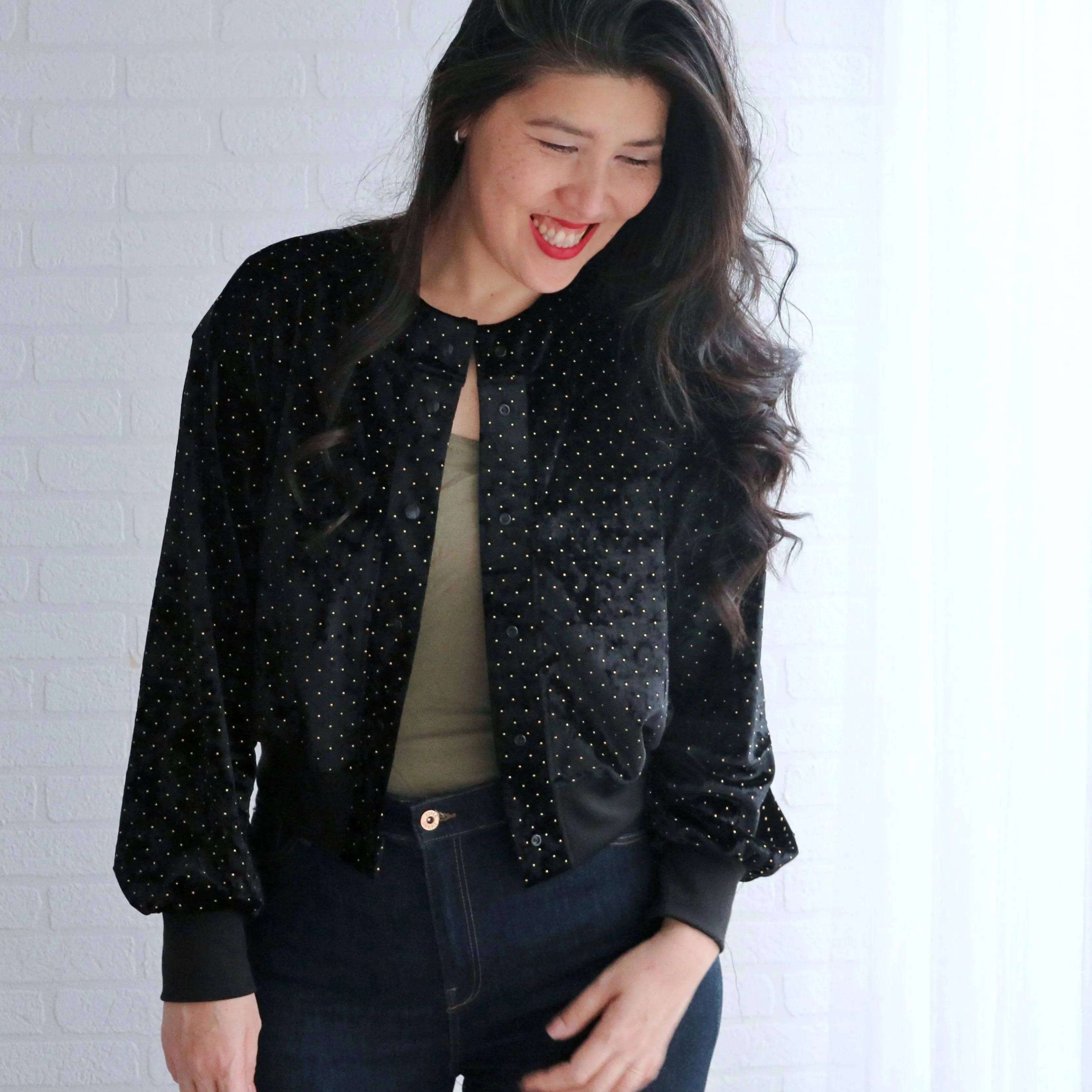 Balloon Cardigan sewing pattern Wardrobe By Me