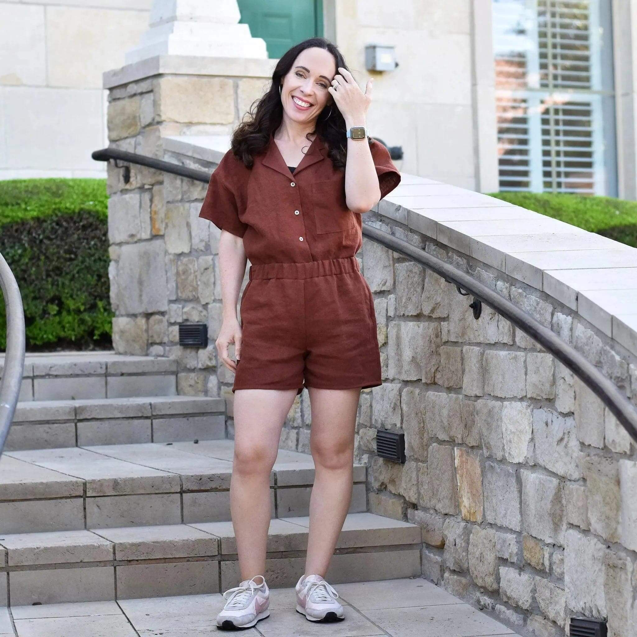 Camp Shirt and Shorts Sewing pattern Wardrobe By Me