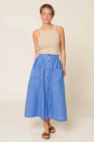 Front Button Skirt Pattern Wardrobe By Me