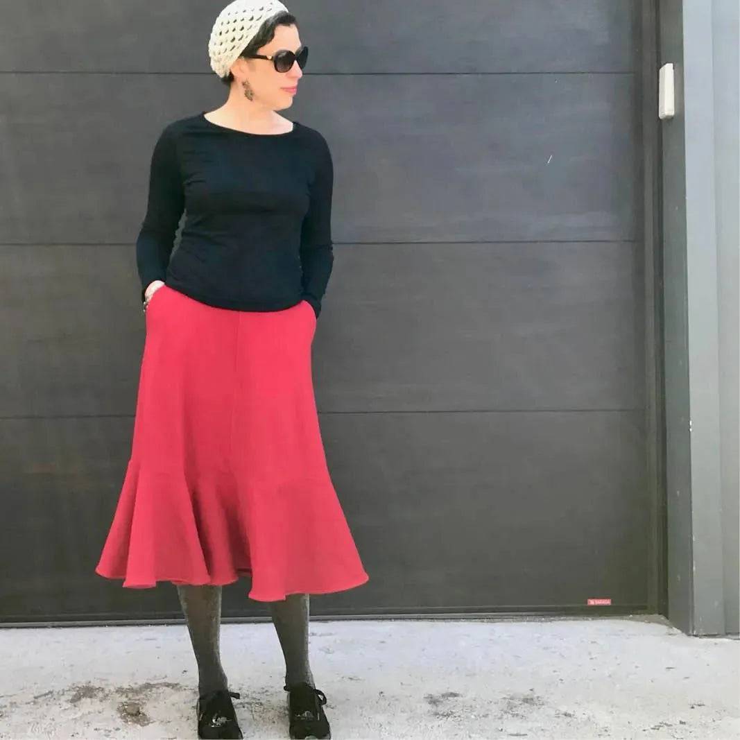 Linea A-line skirt Pattern Wardrobe By Me