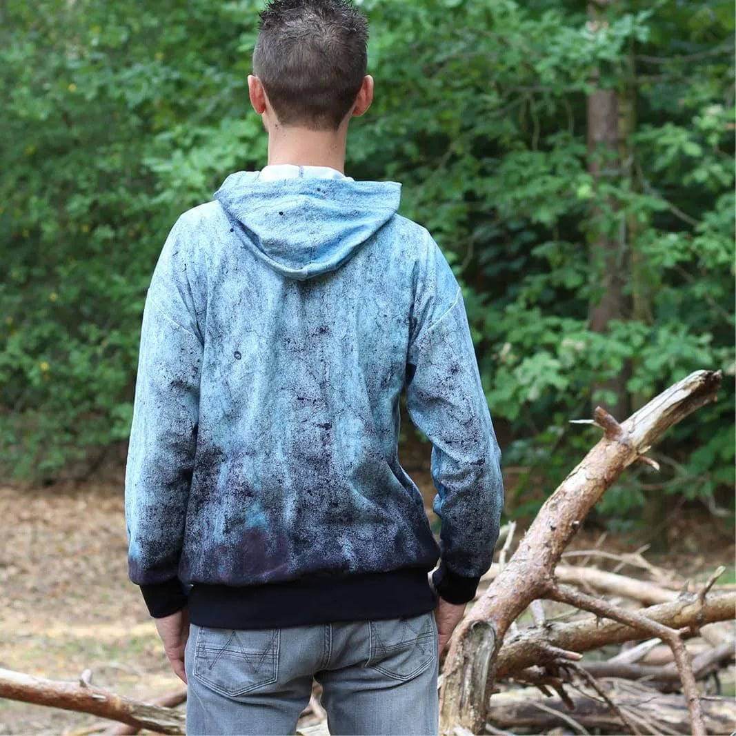 Zipper Hoodie Sewing Pattern-Unisex Wardrobe By Me