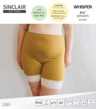 Whisper no front seam boyshorts with various inseams (PDF)