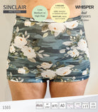 Whisper no front seam boyshorts with various inseams (PDF)