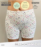 Whisper no front seam boyshorts with various inseams (PDF)