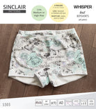 Whisper no front seam boyshorts with various inseams (PDF)