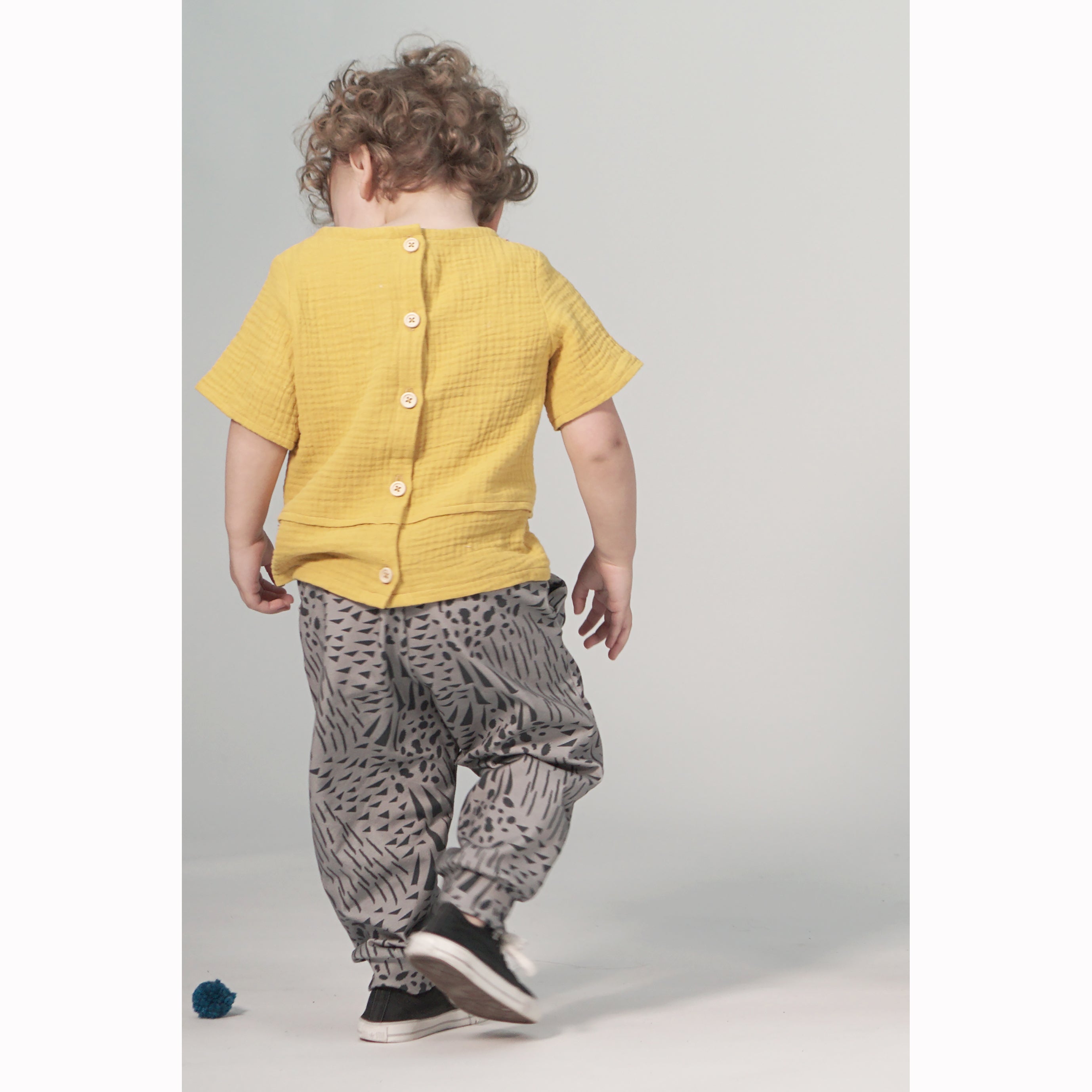 Childrens Woven T-shirt/Top PDF Sewing Pattern