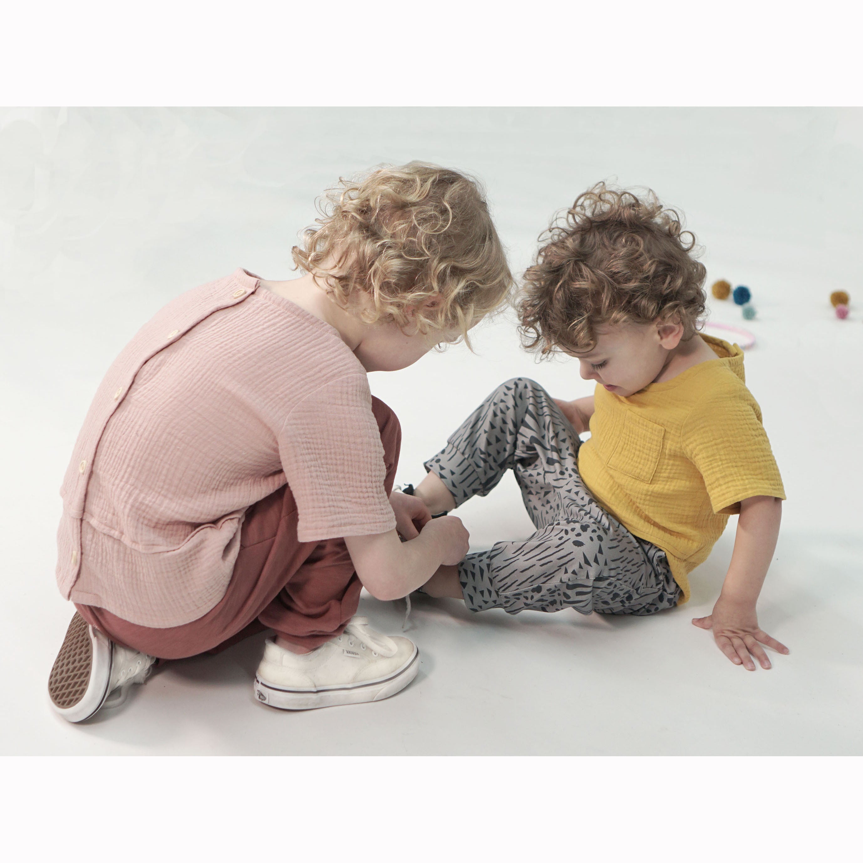 Childrens Woven T-shirt/Top PDF Sewing Pattern