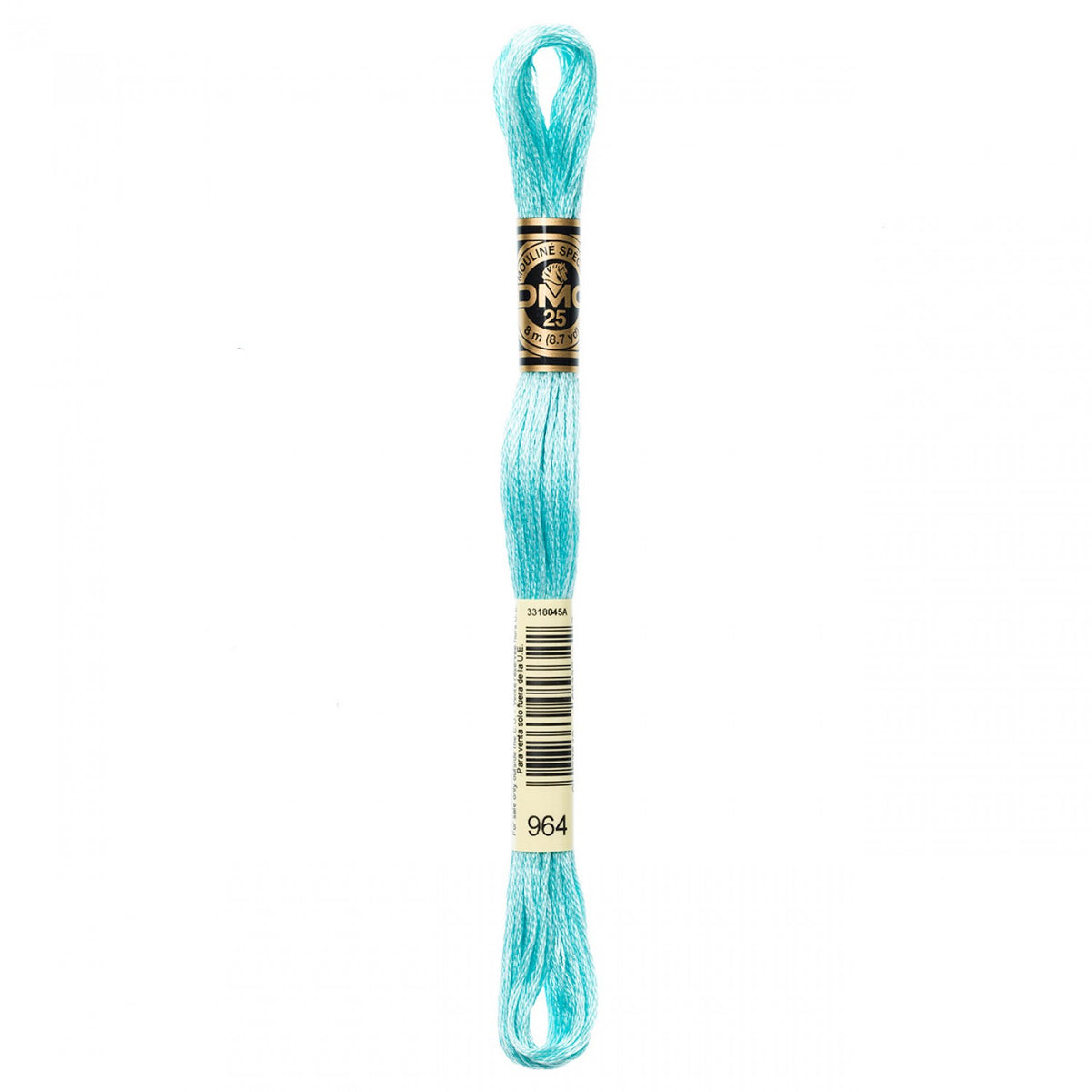DMC Embroidery Floss 8M (964 Light Sea Green) – Fabrications Ottawa