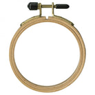 3 inch wooden embroidery hoop.
