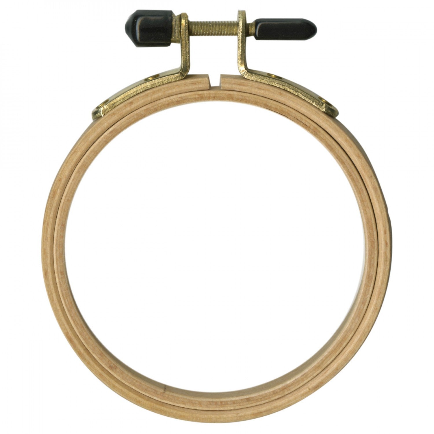 3 inch wooden embroidery hoop.