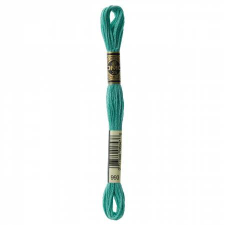 DMC Embroidery Floss 8M (993 Very Light Aquamarine) – Fabrications Ottawa