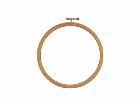 7 inch wooden embroidery hoop.
