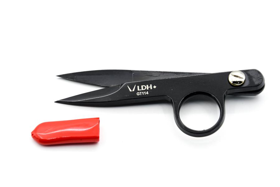 Black thread snips, LDH Midnight Edition.