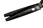 Black pinking shears, blade detail.