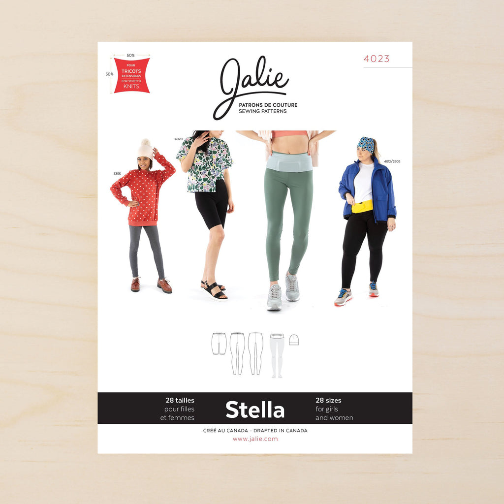 Jalie 4018 Renee Ponte Pants Pattern - The Confident Stitch