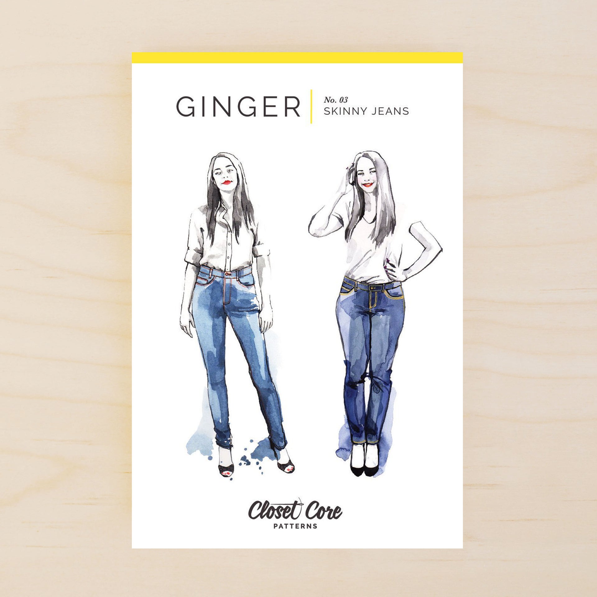 stretch denim closet case patterns ginger jeans